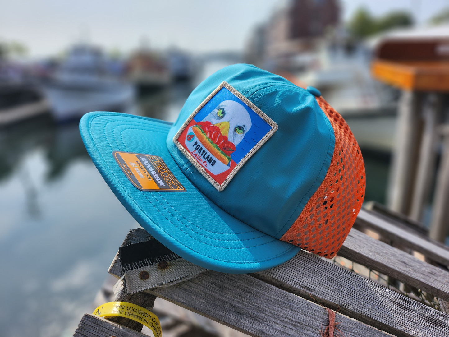 FLYN "Sid the Seagull" Wide Mesh Hat