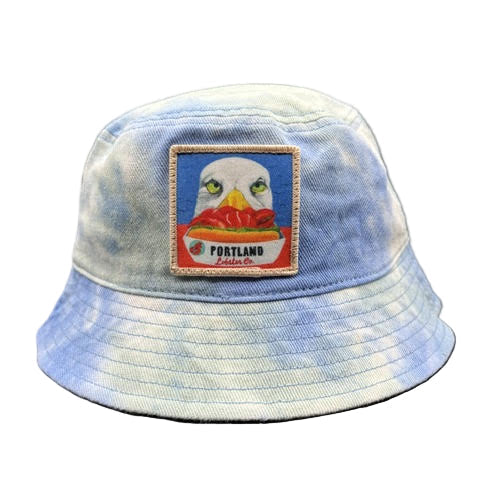 FLYN "Sid the Seagull" Tie Dye Bucket Hat