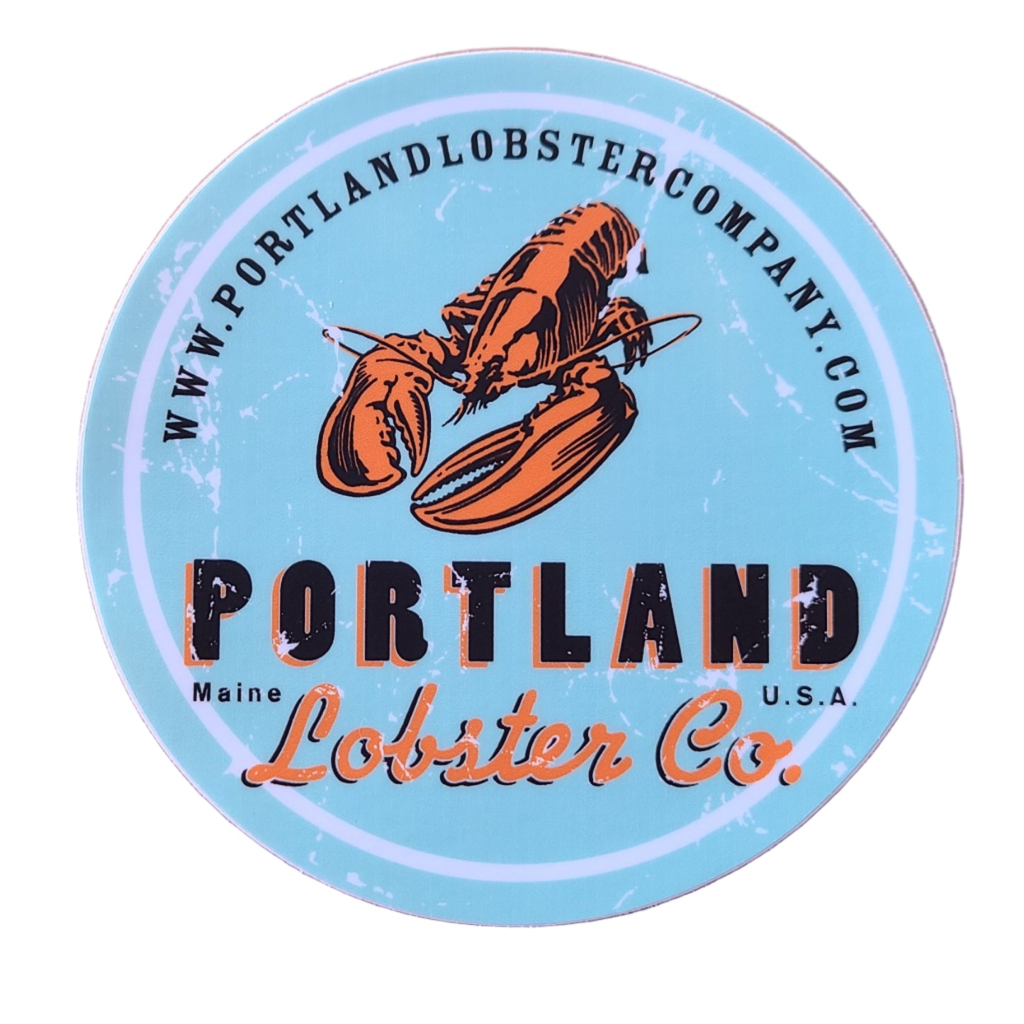 Round Coaster style sticker